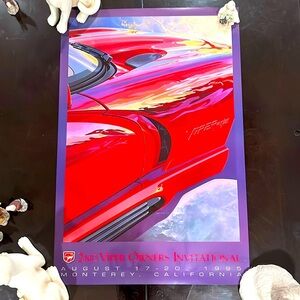 VIPER. 2nd Viper Owners Invitational. 24”x36”